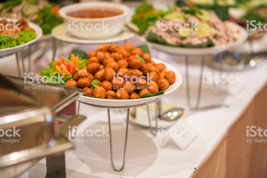 catering wedding food